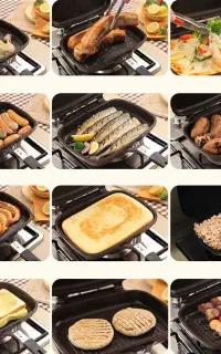 ماهیتابه رژیمی بدون روغن قابل معاوضعه
