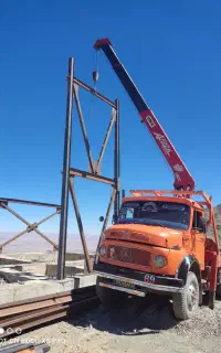 خدمات(جرثقیل )کفی(۵تن)