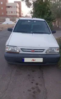 پراید سفید مدل ۸۷