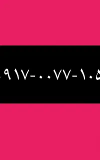 ۰۹۱۷-۰۰۷۷-۱۰۵