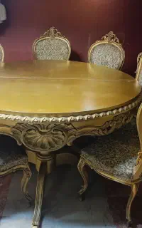 ناهار خوری طلا   سلطنتی 8 نفره