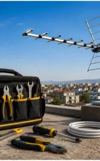 نصب و تنظیم آنتن