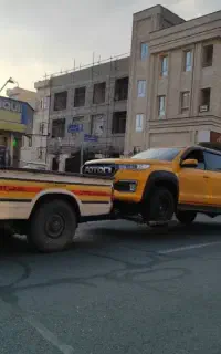یدک کش امداد خودرو یدکش حمل خودروتصادفی جرثقیل کفی