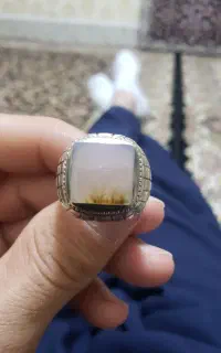 انگشتر نقره شجره