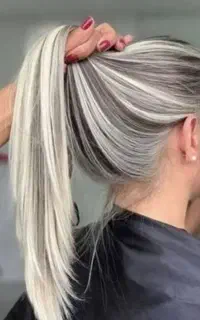 آموزش رنگ و مش هایلایت
