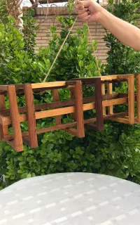 لوستر چوبی دستساز کد ۸۰۹