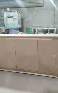 کنسول تمام ام دی اف پایه چوب راش