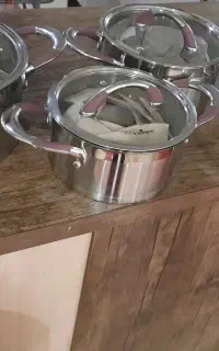 قابلمه استیل هشت پارچه یونیک اصل