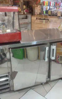 یخچال استیل خوابیده میزکار