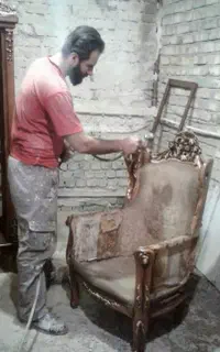 رنگکاری  چوب وپلی  استر