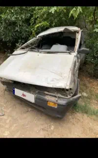 پراید تصادفی