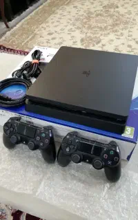 پلی۴ اسلیم کپی خور ۲دسته فول بازی ps4 slim500