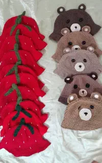 کلاه فانتزی دستبافت