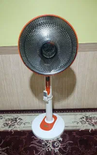 المنت و بخاری برقی ایستاده پنکه ای