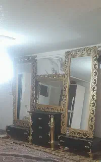 ست آیینه کنسول آرایشگاه