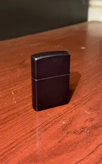فندک زیپو رگولار مشکی مات 218 ZippoRegularاورجینال