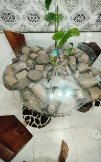 میز نهار خوری چوبی 4نفره..