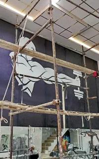 کاغذ دیواری رنگ امیزی کناف