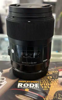 لنز سیگما Sigma 35mm f/1.4 DG HSM Art for canon