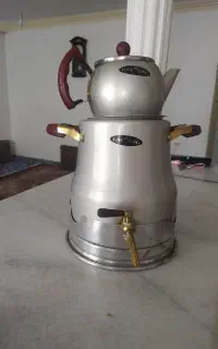 کتری سماوری بزرگ همراه قوری
