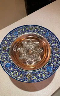 شیرینی خوری مس پرداز به سایز بزرگ