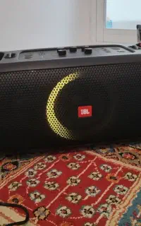 پارتی باکس jbl on the go با دو میکروفون