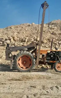 حفاری چاه آب نداریم فقط فروش دستگاه حفاری تراکتوری