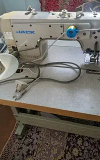 چرخ خیاطی تیغ دار راسته دوز بدون دینام