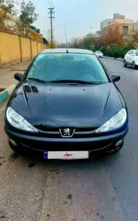 پژو 206 tu5 SD V8 آریان ۱۳۹۰فول بدون رنگ و کم‌کار