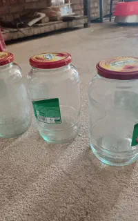 شیشه های سالم یک کیلو نیم