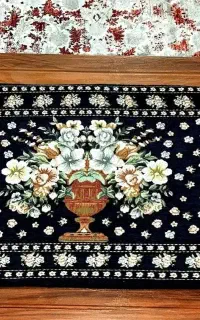 رویـه متـکـا دوطـرف طـرحـدار