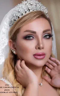 میکاپ حرفه‌ای عروس و مهمانی ماندگاری بالا مژه لنز