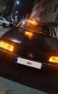 پژو 405مشکی مدل 1384