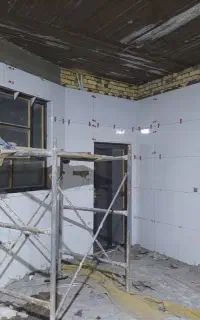کاشی کاری بدنه وسنگ نما
