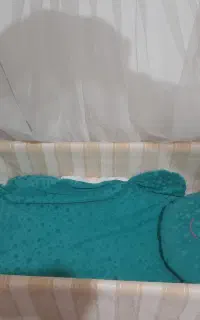 گهواره با تشک و متکا نونو