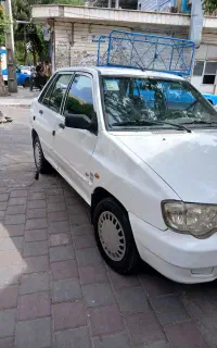 پراید ۱۳۲ سفید شاسی پلم تک برگ سند