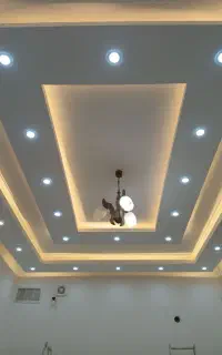 اجرای کناف.سقف کاغذ.باکس تلوزیون