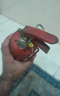 کپسول 2/5 آتش نشانی پر شده اماده