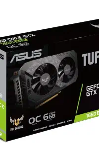 کارت گرافیک asus tuf gaming gtx 1660 super 6GB