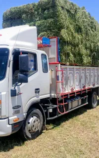 یونجه پرس خشک برای انبار