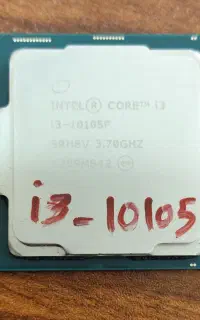 سی پی یو cpu i3 10105 f