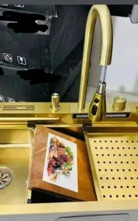سینک  طلایی نظم دهنده