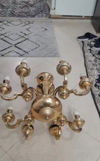 لوستر آبکاری طلا