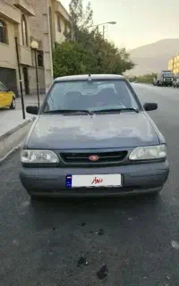 پراید ۹۰  فنی سرپا بدون خرج بیمه ۱ سال لاستیک نو