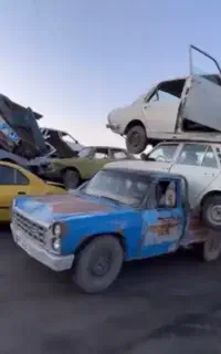 جمع آوری خودروفرسوده سواری نیسان تا کشنده کل ایران