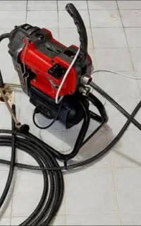 لوله بازکنی با دستگاه