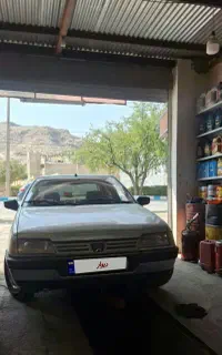 پژو ۴۰۵.مدل ۸۷ تو کرم،دوگانه فایریک