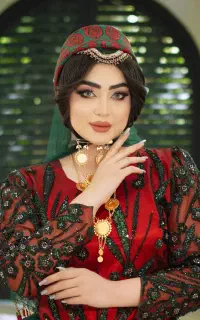 میکاپ شینیون زلف لری و ترکی ناخن ابریشم سازی مو