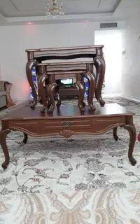میز جلو مبلی و ست عسلی