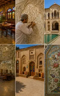 بازسازی واجرای معماری سنتی ایرانی مرمت بنا قدیمی